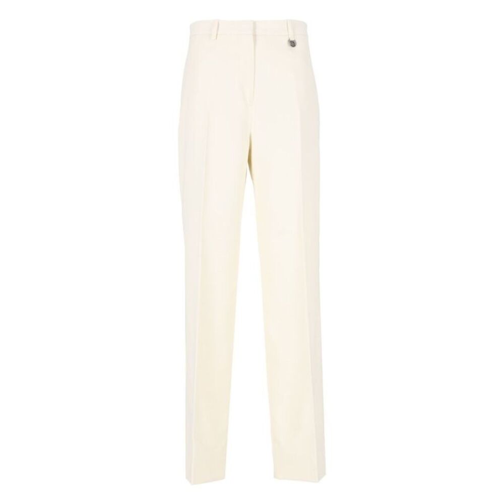 Burberry Women Pinstriped Wool Tailored Trousers